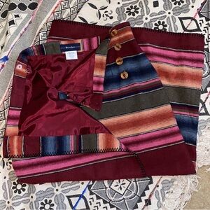 VTG | Wool wrap skirt